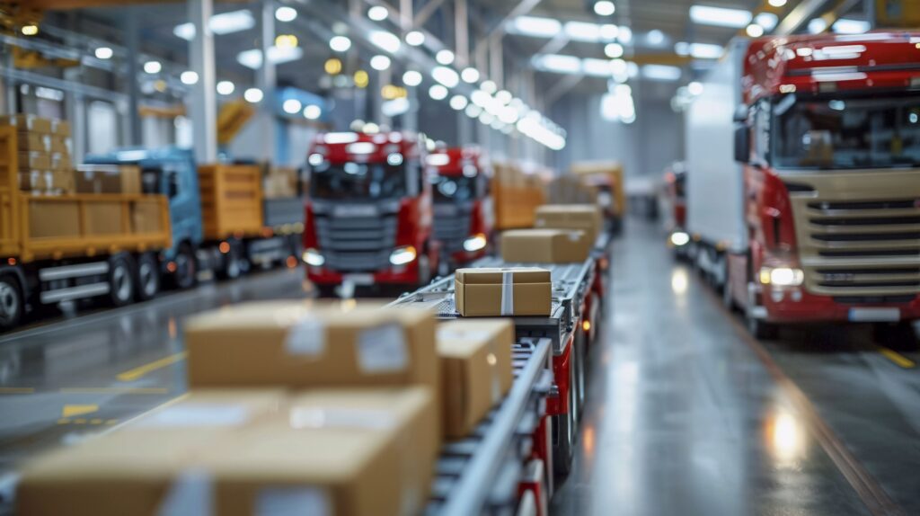 Livraison des produits finis